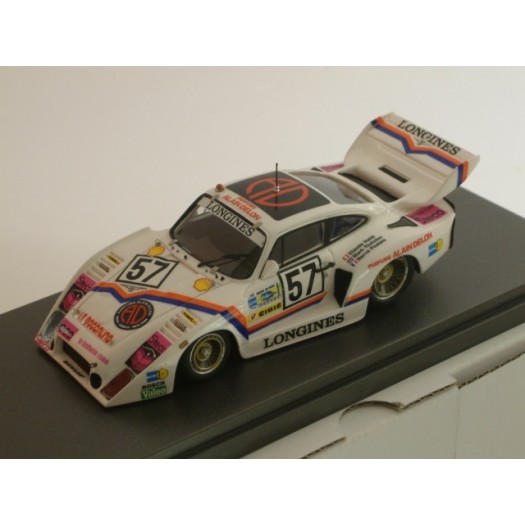 Porsche 935 3.0 L Turbo Gr. 5- Team C. Haldi / Charles Ivey Racing - #57 24 Hrs Le Mans 1981 - Built 1:43